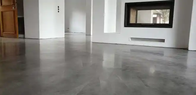 Microcemento suelos en Terrasa